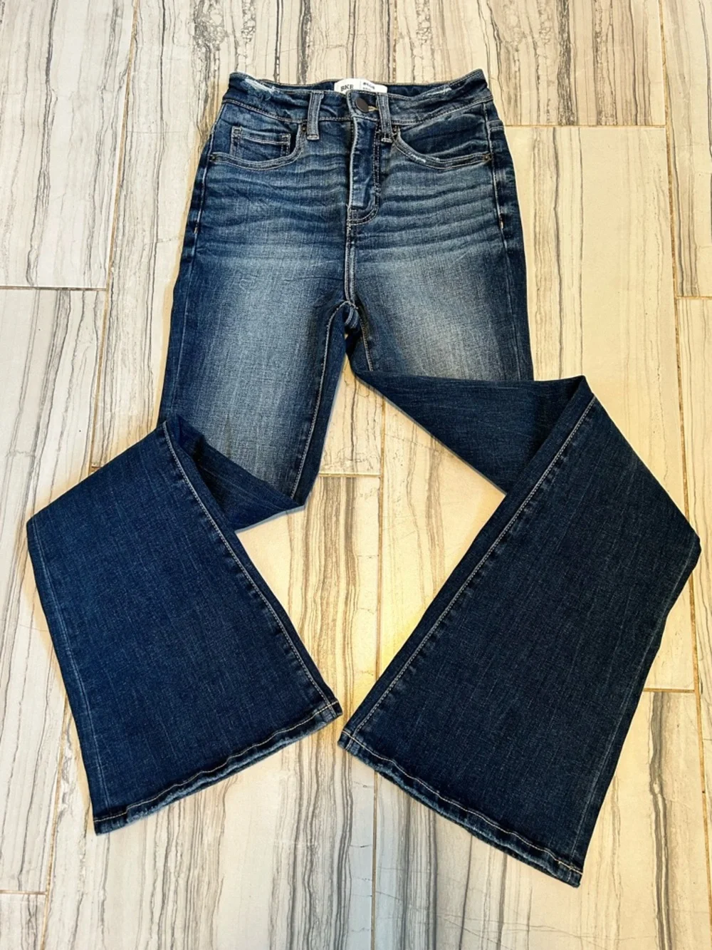 Like New BKE Billie High Rise Stretch Flare Jeans - Picture 11 of 16